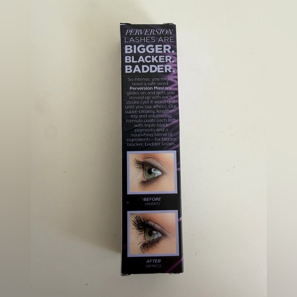 🔥 NWT Urban Decay Perversion Mascara Volumizing Mascara- Bold Black - Picture 2 of 2